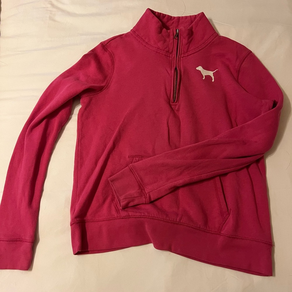 PINK quarter zip